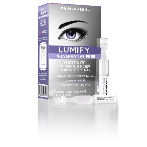 Preservative Free Redness Reliever Eye Drops
