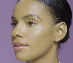 Close up of a woman's face