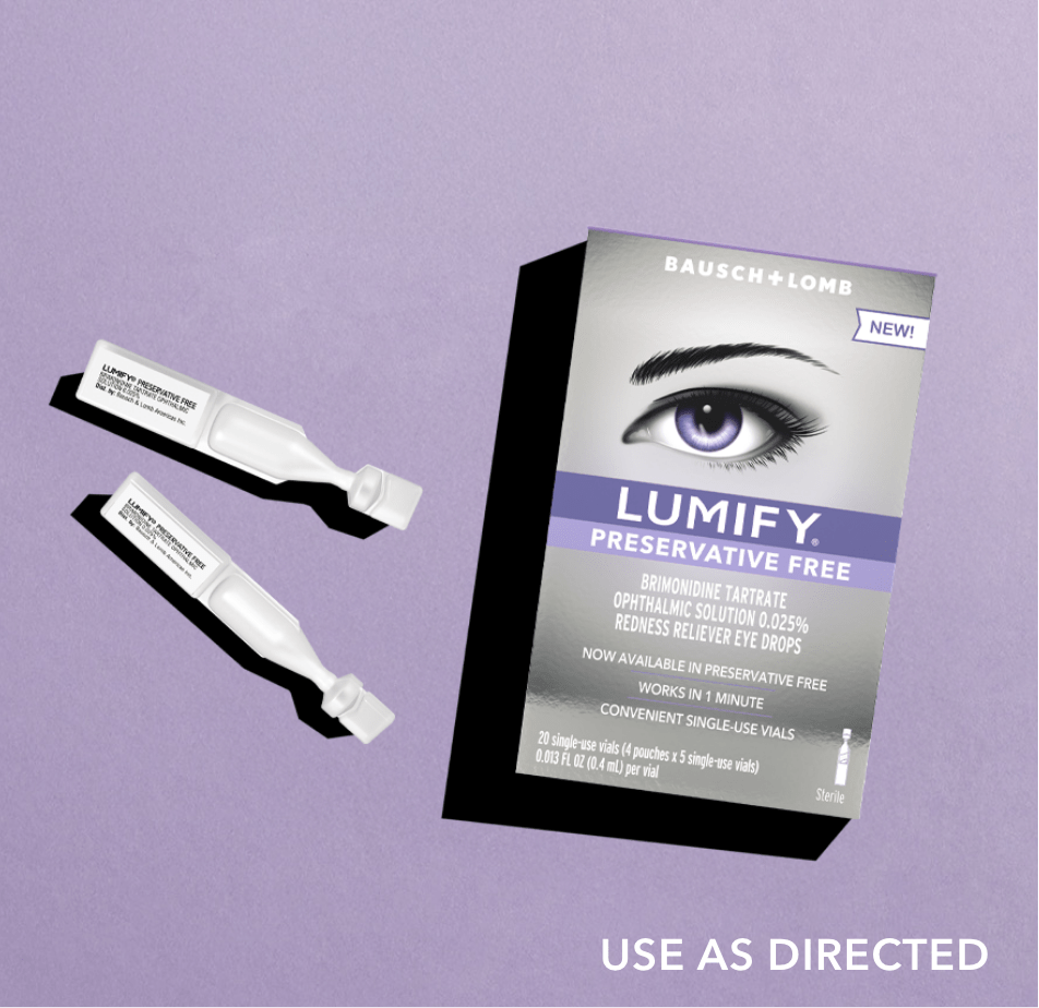 LUMIFY Preservative Free Redness Reliever Eye Drops